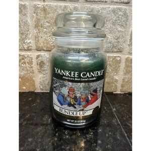 Yankee Candle Bundle Up Large Lable Jar 2017 Winter New 22oz